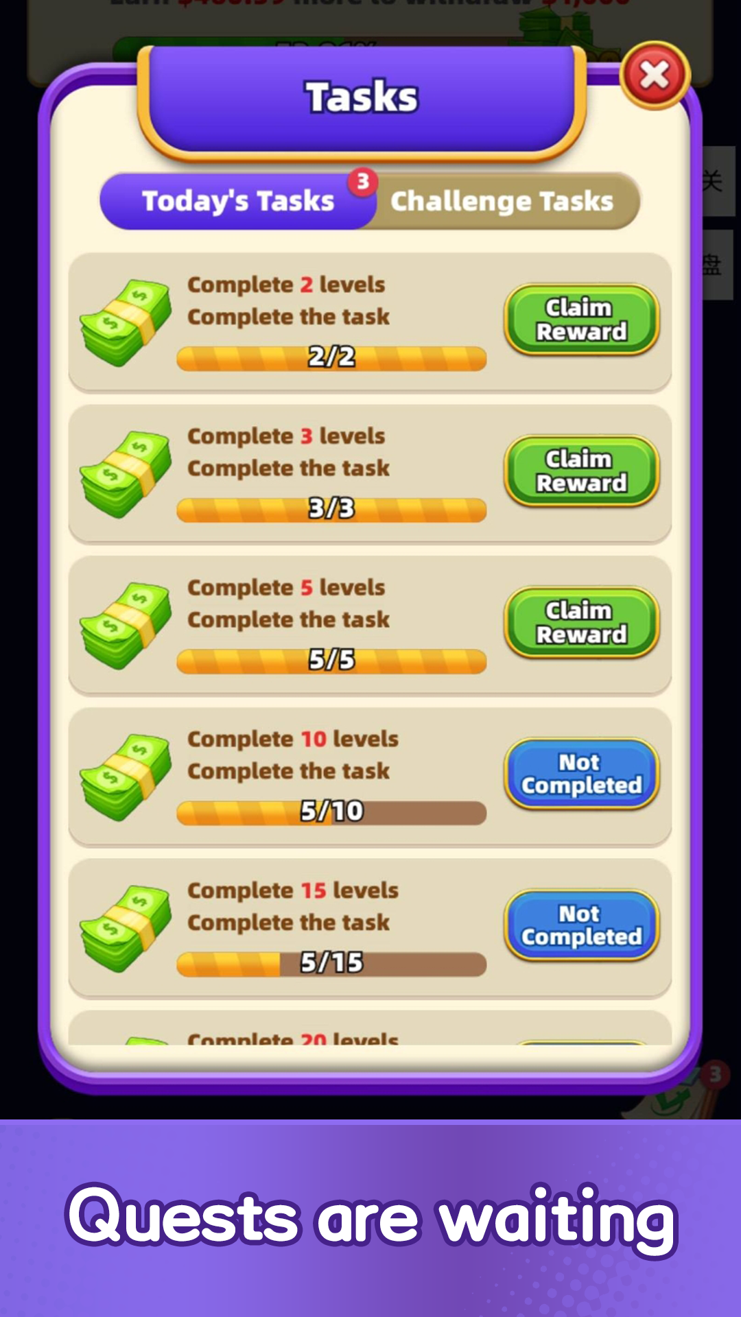 Water Pouring Puzzle in-game interface